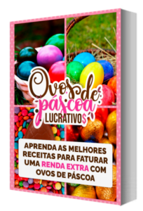 Aprenda as melhores receitas para faturar uma renda extra com ovos de páscoa.