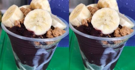 Receita Bolo no Pote de Açaí