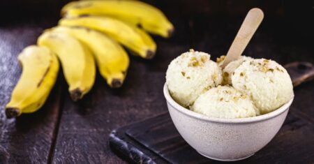Receita de Sorvete Caseiro de Banana com Apenas 2 Ingredientes
