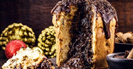 Receita de Panetone Trufado