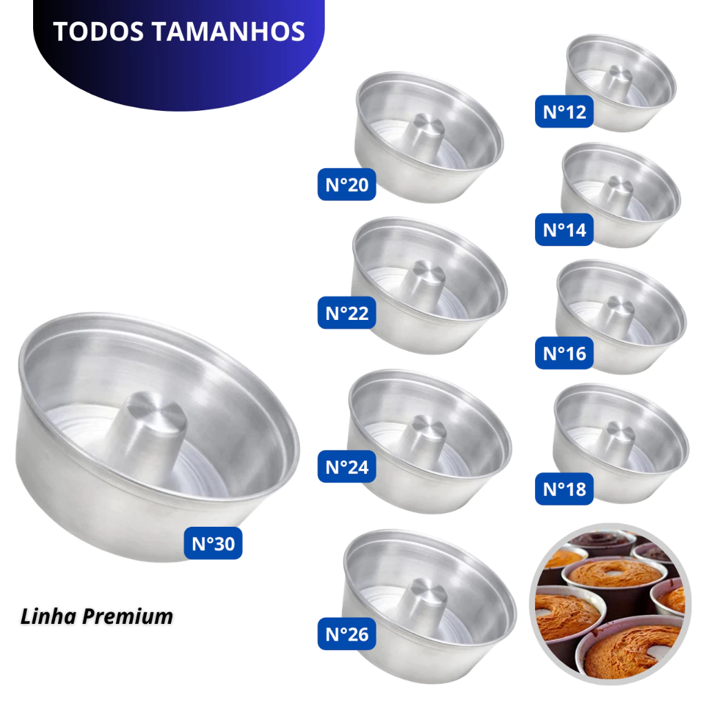 10 Melhores Formas para Bolos 