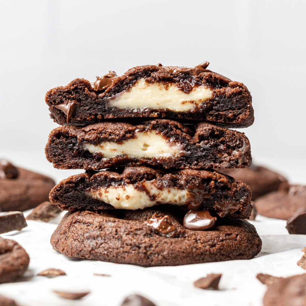 Cookie Recheado de Chocolate Branco com Oreo