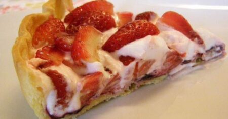Como Fazer Pizza de Merengue com Morango