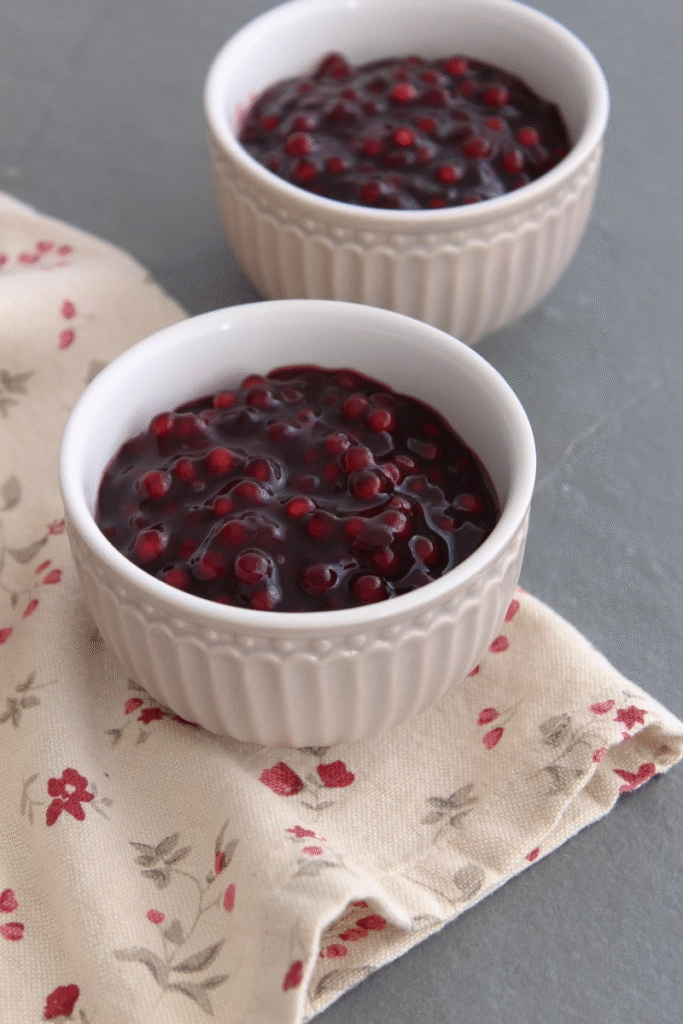 Receita de Sagu de Vinho com Suco de Uva