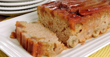 Receita de Bolo de Banana Simples