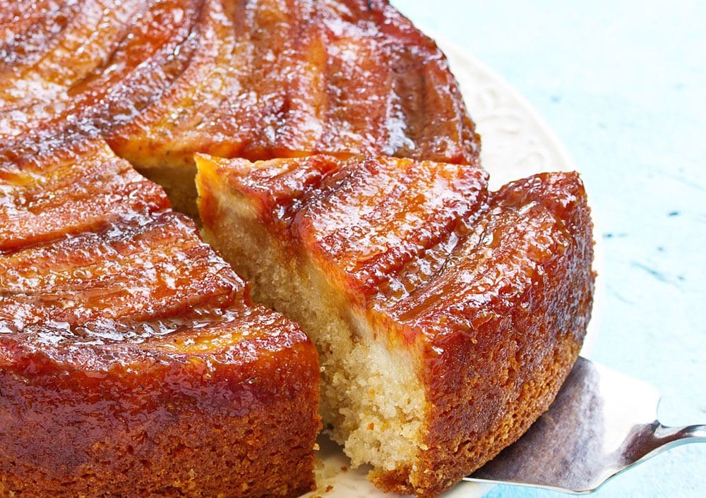 Receita de Bolo de Banana Simples