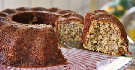 Receita de Bolo de aveia