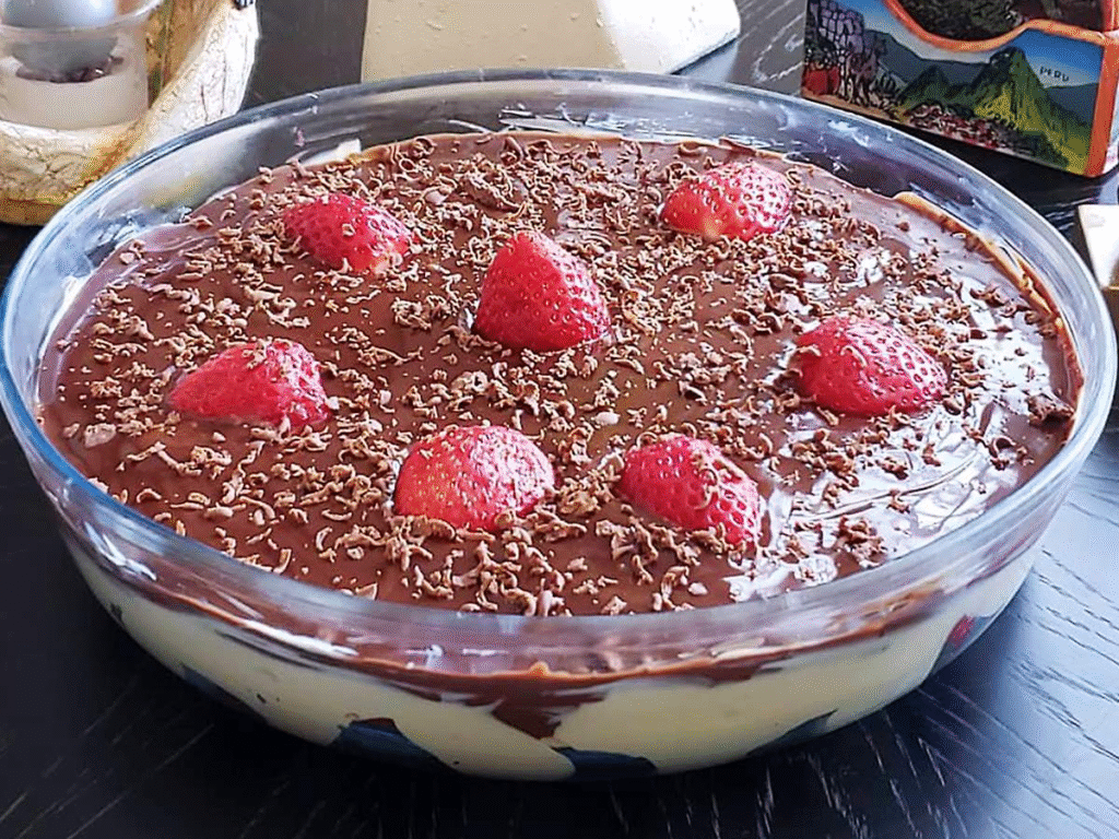 Receita de Bombom de Travessa