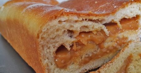 Pão Recheado com Doce de Leite: Receita Completa, Macia e Irresistível para Fazer em Casa