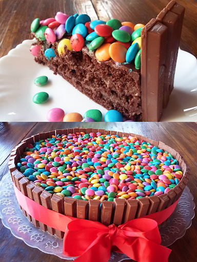 Receita de Bolo Kit Kat