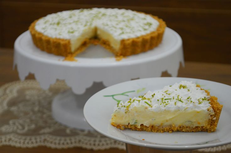 Torta de Limão Saudável