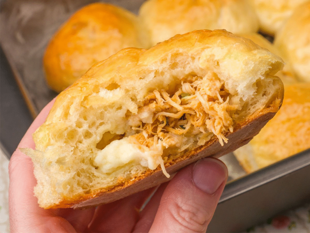 Pão de Batata com Recheio Cremoso