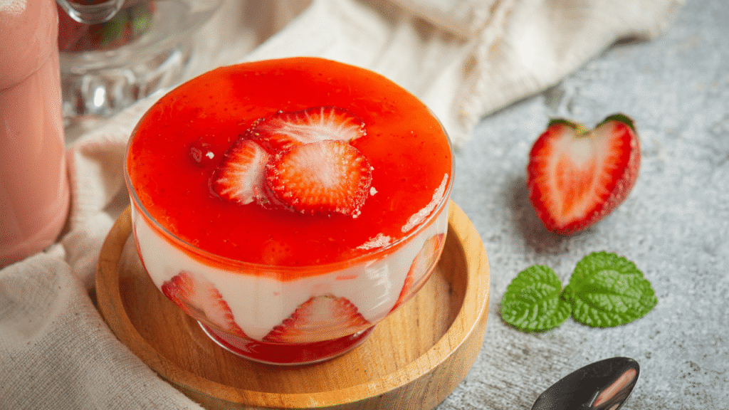 Pavê de Morango do Amor