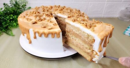 Bolo de Nozes com Recheio Cremoso: Receita Completa e Detalhada