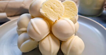 Bombom de leite em pó zero açúcar