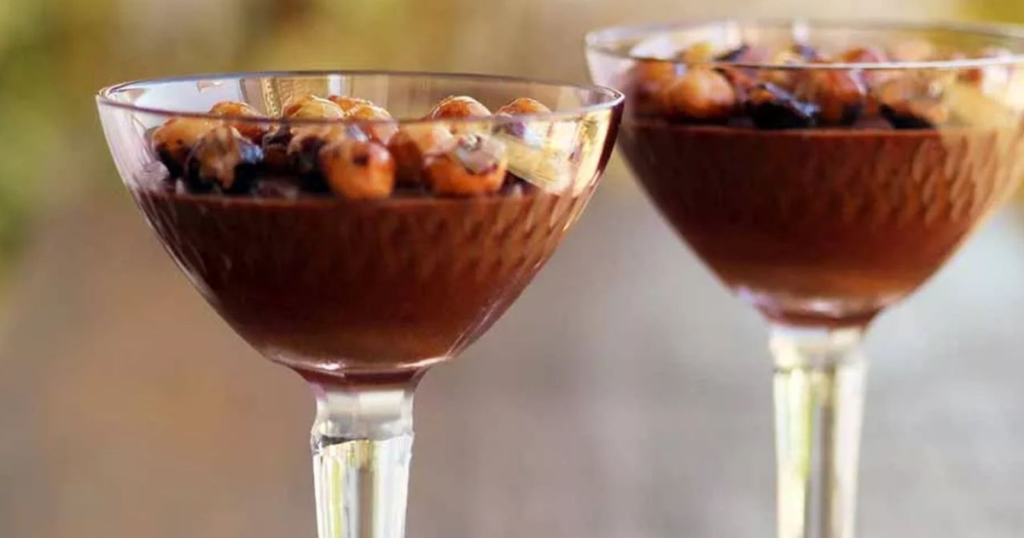 Mousse de Chocolate com Avelã