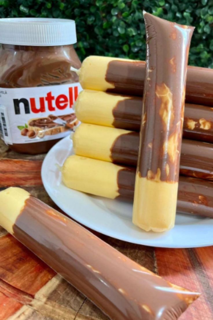 Geladinho de Ninho com Nutella