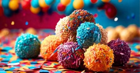 Como fazer brigadeiro com glitter comestível para o carnaval