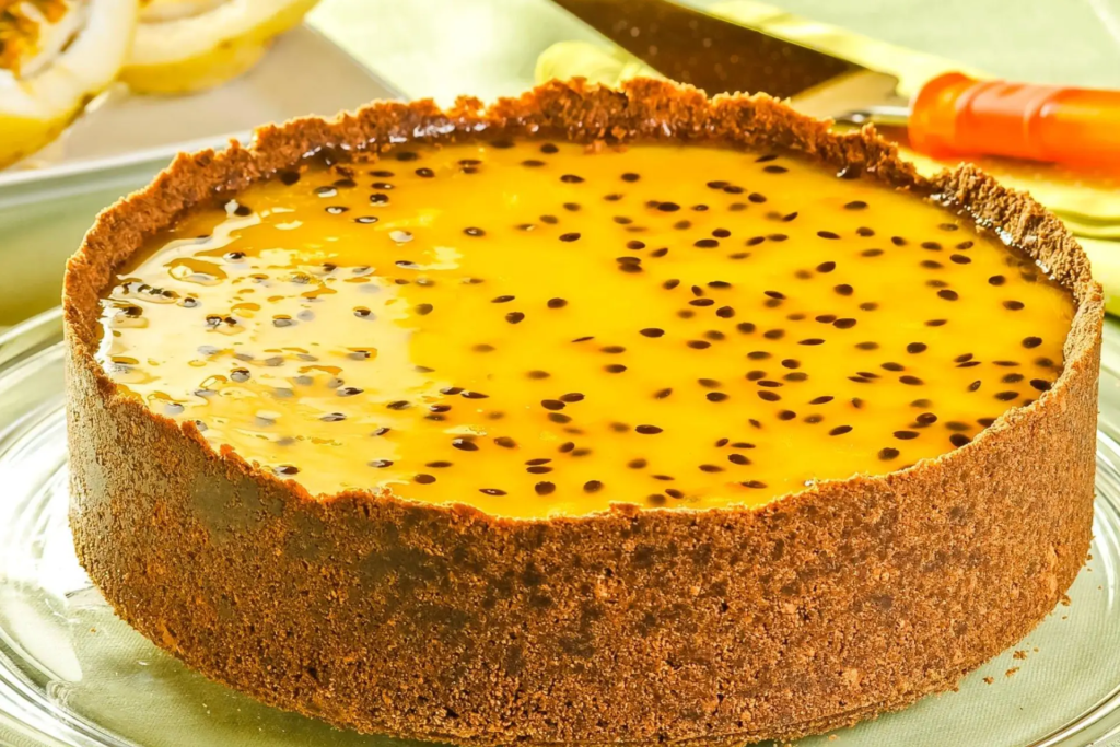 Receita Completa de Torta de Maracujá