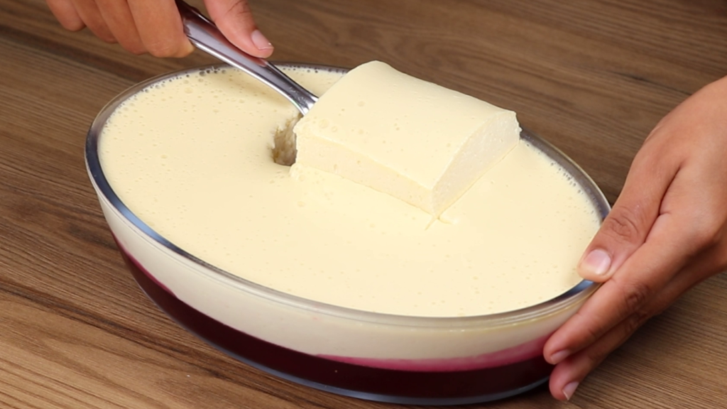 Creme de Leite Condensado com Gelatina