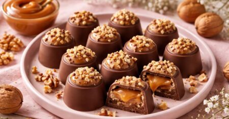 Bombom de Doce de Leite com Castanhas: a receita que não esquece quem prova