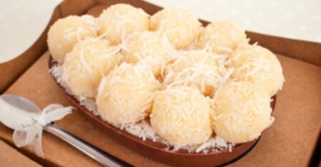 Receita de Ovo de Páscoa Gourmet de Beijinho: Como Fazer em Casa com Acabamento de Confeitaria