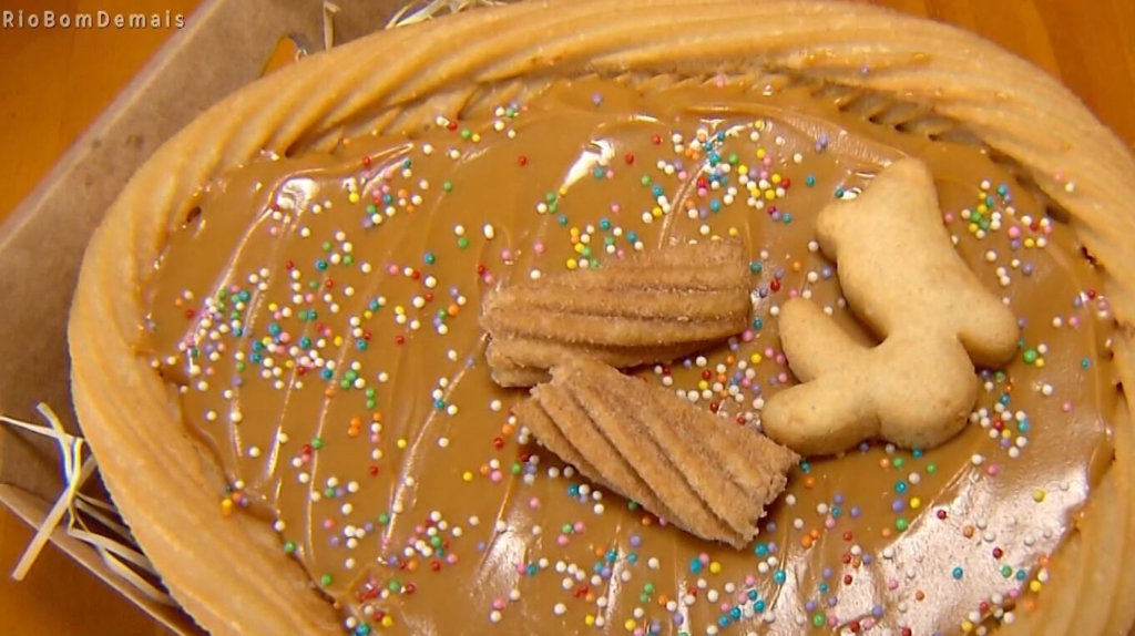 Ovo de Páscoa de Churros