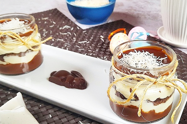 Ovo de Páscoa no Pote de Prestígio