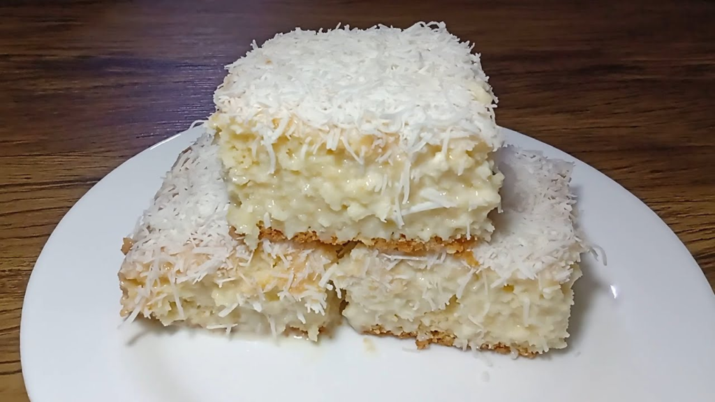 Receita de Bolo de Coco Gelado