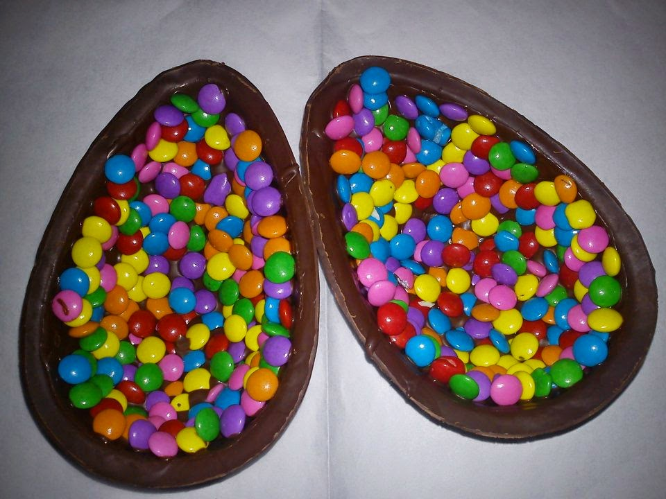 Receita de Ovo de Páscoa Gourmet com Confeitos