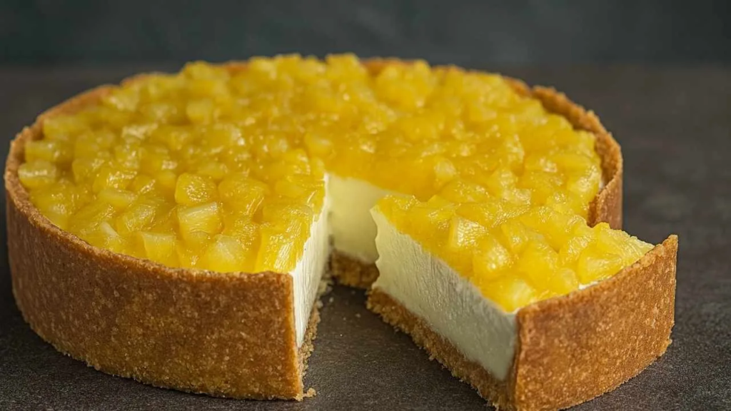 Receita de Torta de Abacaxi