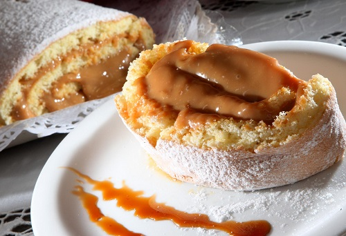 Rocambole de Doce de Leite