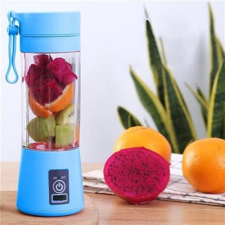 Review Mini Liquidificador Portátil USB Juice Cap Take Shake 6 Lâminas
