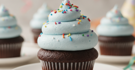 Cupcake de Chocolate com Buttercream: A Receita Perfeita para suas Festas e Vendas