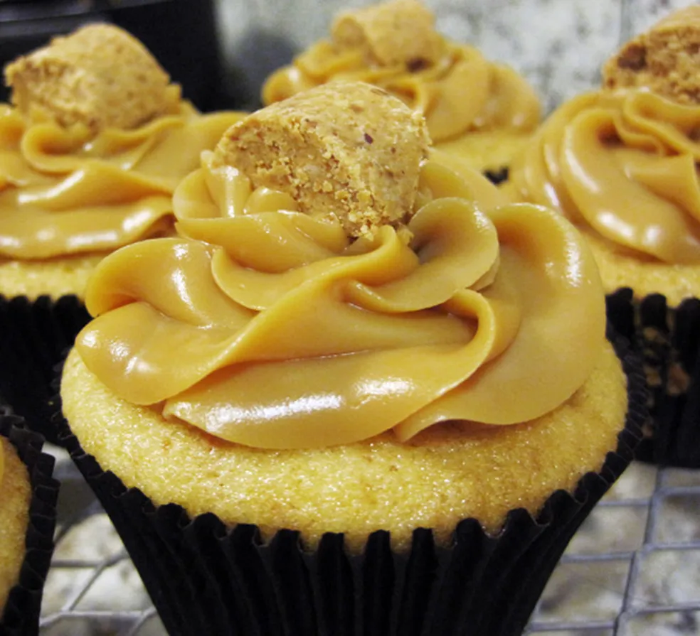 Cupcake de paçoca