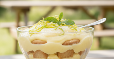 Pavê de Limão Simples e Refrescante: A Sobremesa Perfeita para Encantar