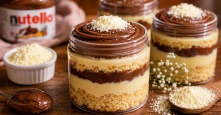 Receita de Bolo no Pote de Ninho com Nutella (Sucesso de Vendas)
