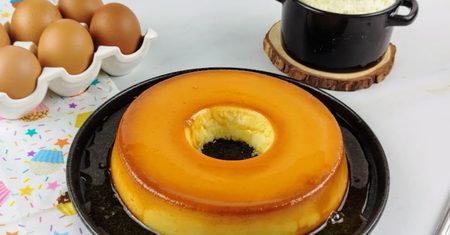Pudim de leite em pó na air fryer: a receita que dispensa banho-maria e forno ligado por uma hora