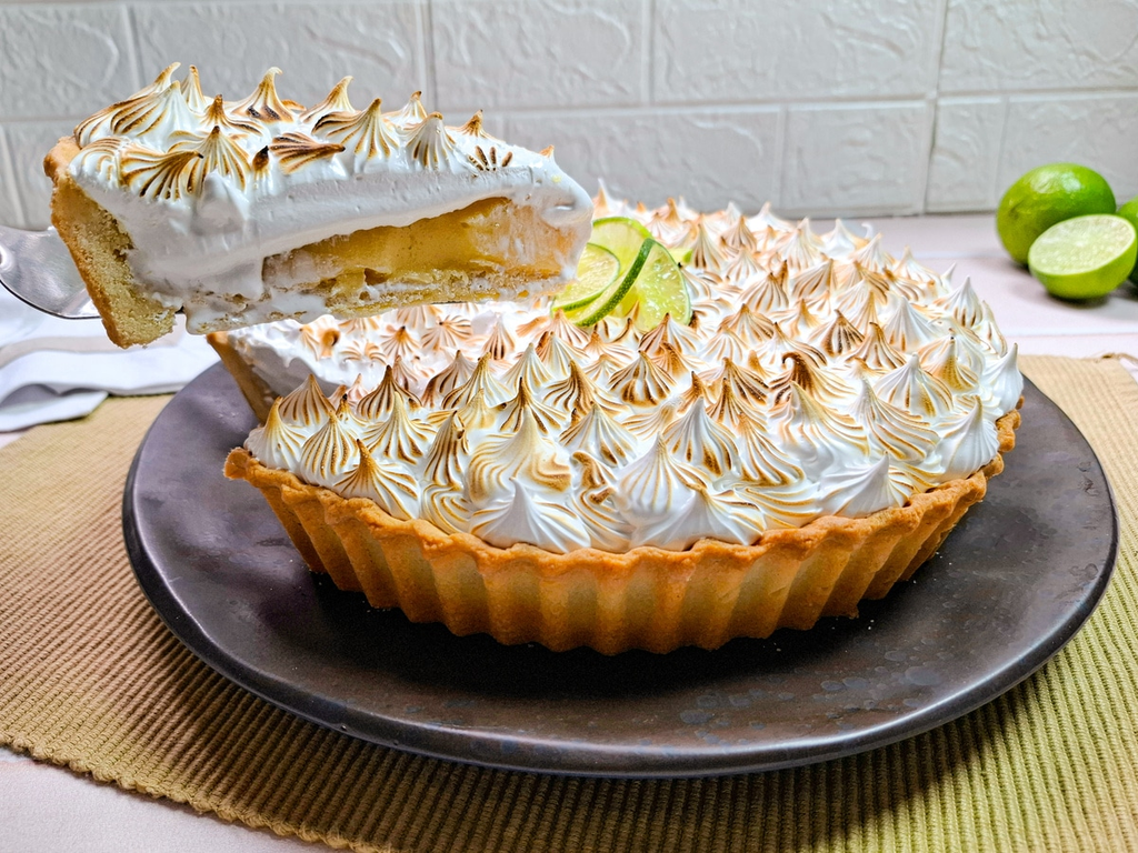 Receita de Torta de Limão com Merengue