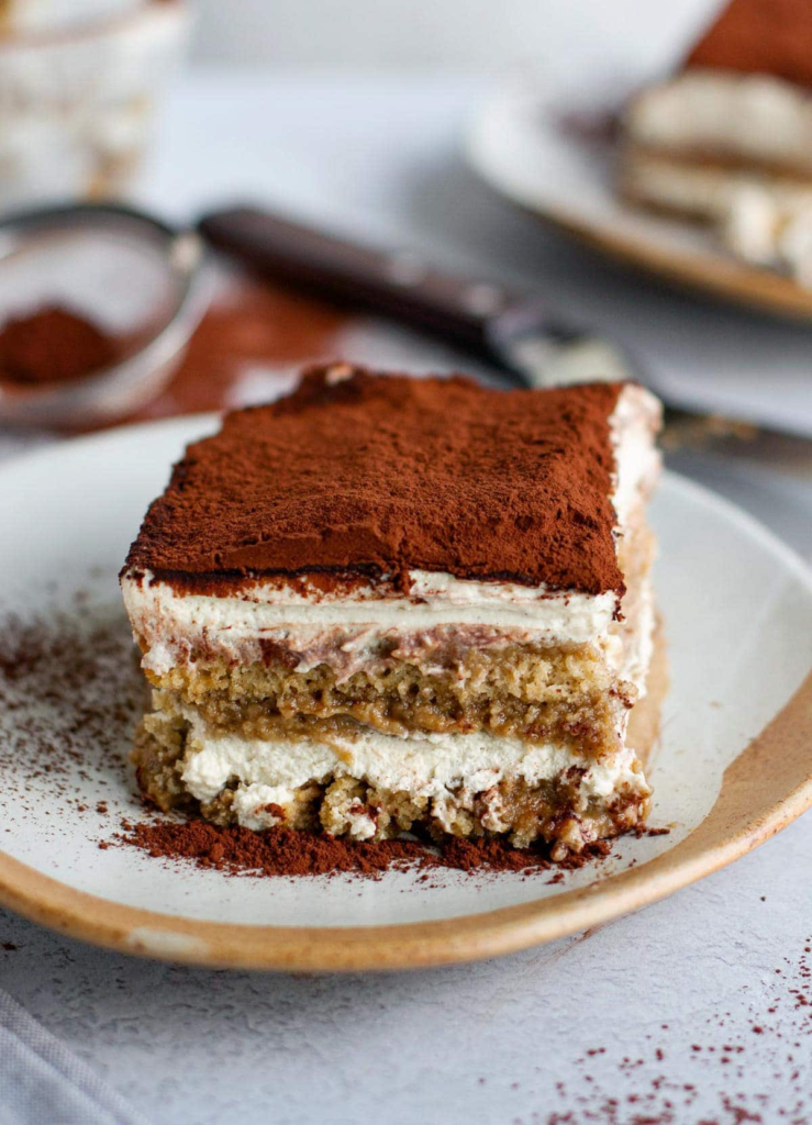 Receita de Tiramisu Vegano